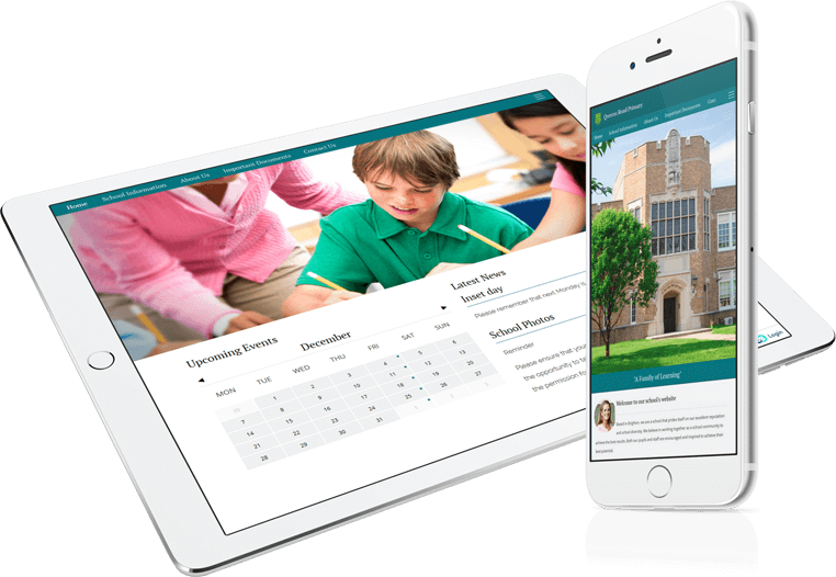 New Era's School Websites offer tailored built sites that are Ofsted compliant and mobile friendly!
